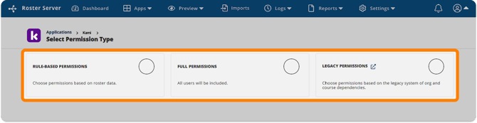Grant permissions