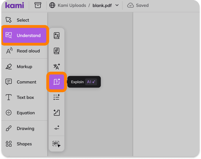 Understand tools > Explain