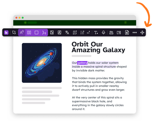 Companion full toolbar