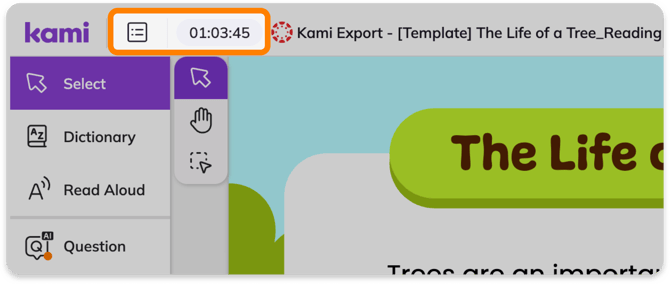 Due Date timer in student view