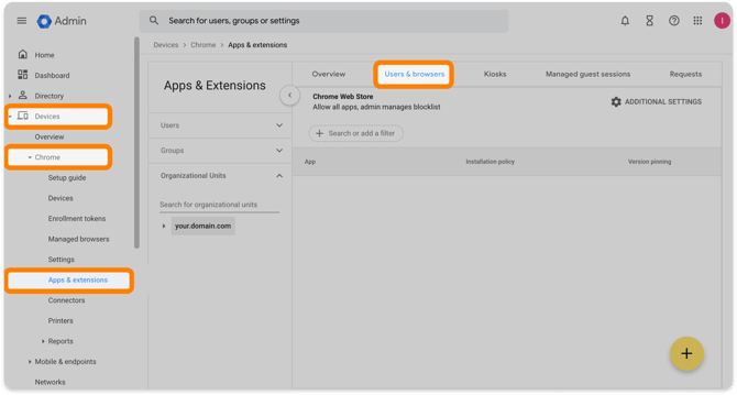 Google Admin Workspace