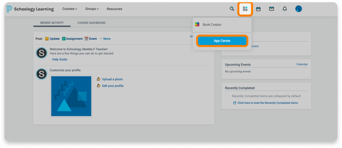 Schoology App Center