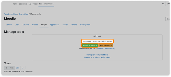 Add LTI tool