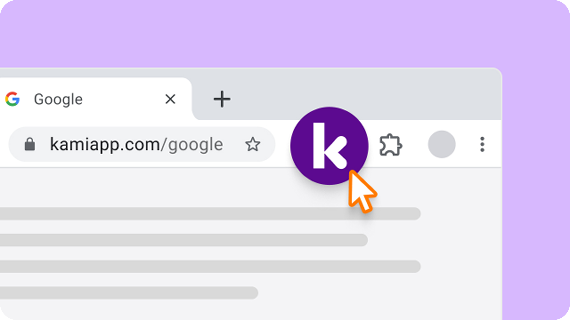 Installing the Kami extension for Google Chrome