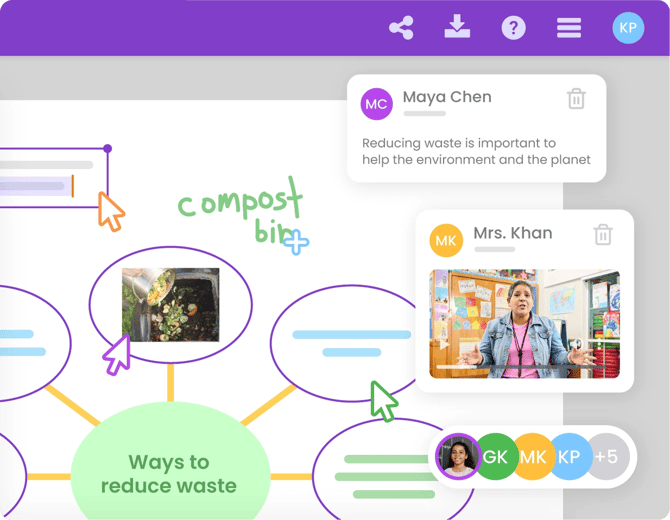Comment tool in Kami